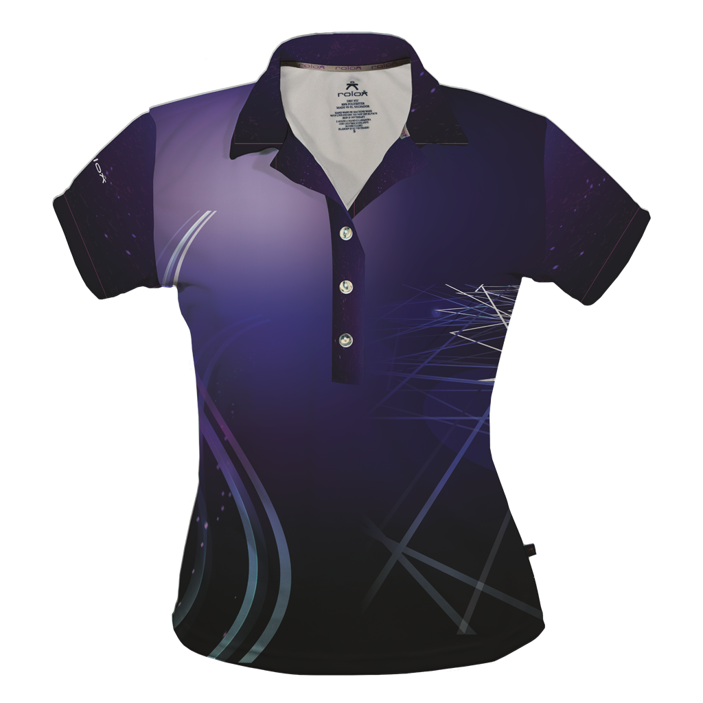 women dry fit polo