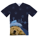 Personalized Medical Top, Puppy